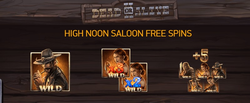 HIGH NOON SALOON FREE SPINS